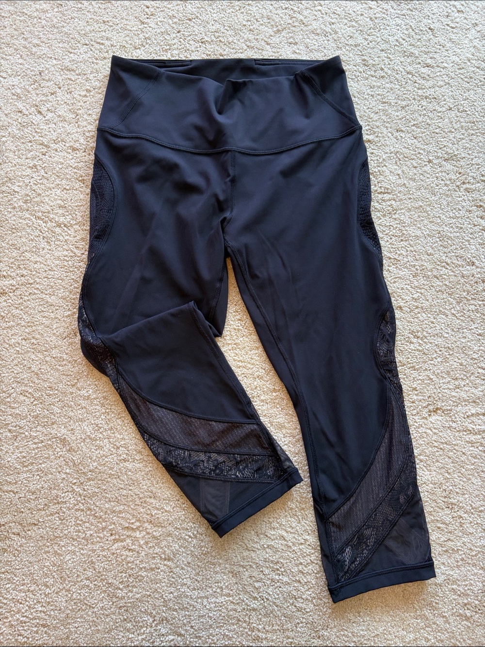 lululemon athletica Black High-Rise Workout Leggings